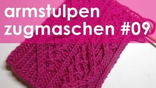 nadelspiel StriMiMi Jänner 2016  Zugmaschen  Mütze Armstulpen Socken  Teil 9 [upl. by Asiat982]