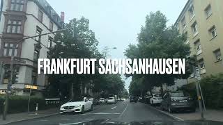 Driving Vlog Frankfurt am Main  Sachsenhausen Germany  2024  4K [upl. by Jamel553]