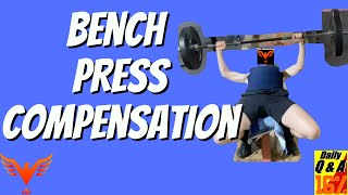 Bench Press  Common Compensation  BillHartmanPTcom QampA for The 16 [upl. by Ssalguod]