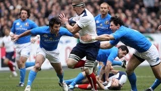 RBS 6 Nations Classic Matches France v Italy 2010 [upl. by Gilles819]