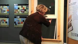 How to Remove and Replace Window Screens For Cleaning  Renewal by Andersen of Central PA [upl. by Lacy121]