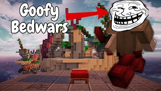 Goofy Bedwars Gameplay  Hypixel Bedwars [upl. by Senilec]