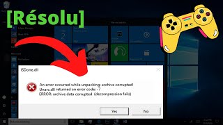 Corriger lerreur ISDonedll sur Windows 10 [upl. by Carlynn]