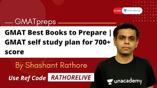 GMAT Best Books to Prepare  GMAT self study plan for 700 score [upl. by Ansilme33]