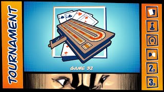 Cribbage Game 32 [upl. by Ahsilif]