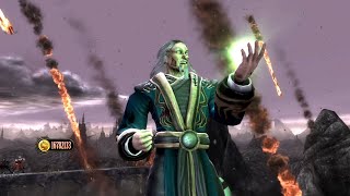 Mortal Kombat 9  Shang Tsung Ladder Expert No Rounds Lost [upl. by Penman]