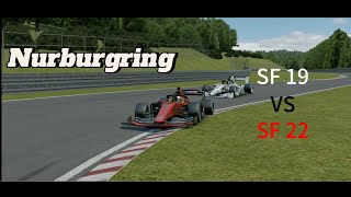 Assoluto Racing Nurburgring Nordshleife Racing SF19 VS SF23 [upl. by Eelyam]