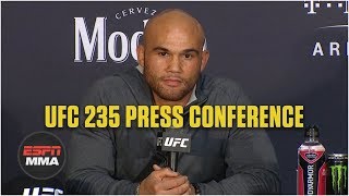 Robbie Lawler UFC 235 Postfight Press Conference  ESPN MMA [upl. by Sane]