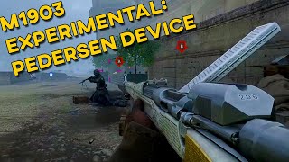 Battlefield 1  The M1903 Experimental Pedersen Device 2022 [upl. by Moira144]