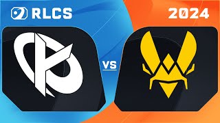 KCORP vs VITALITY  ROUND 2  Open Qualifier 2 EU  RLCS 2024 [upl. by Vories]