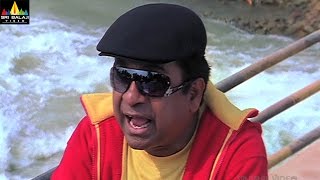 Ravi Teja And Shreya Comedy With Brahmanandam In Sabse Bada Don Hindi Movie [upl. by Eitsym]