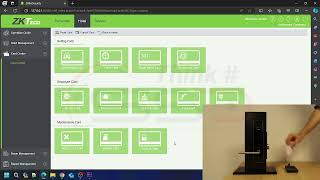 Konfigurimi i bravave te ZKTECO ssdalbania zkteco zktecoalbania [upl. by Akiemehs955]