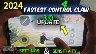 Fastest 4 Finger Control claw  Pubg Control Settings  Best Control Setup  Code • PUBGBGMI❌✅ [upl. by Laden]