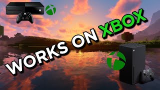 119 How to get SHADERS on Minecraft Xbox 2023 All Consoles [upl. by Sung]