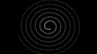 How to Create and Animate an Archimedean Spiral  HTMLCSS amp JAVASCRIPT [upl. by Anelec]