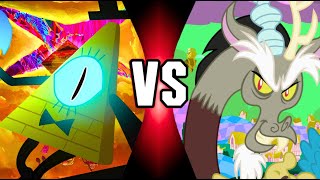 Discordant Decipher Bill Cipher VS Discord Gravity Falls VS My Little Pony  VS Trailer [upl. by Ylesara650]