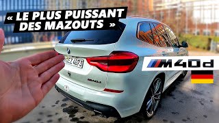 BMW X3 M40D  Son proprio 🇩🇪 nous dit TOUT Vraiment TOUT  Épisode 1 [upl. by Longley]