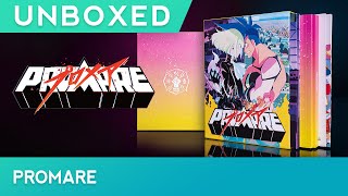 GKIDS UNBOXED  Studio TRIGGERs Promare  Bluray™ DVD Steelbook amp Collectors Unboxing [upl. by Viole]