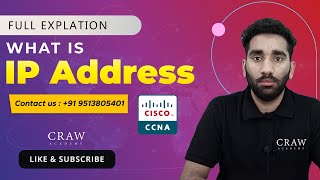 13 What is an IP Address Full Explanation IPv4 And IPv6  CCNA 200301in Hindi  By Deepak Yadav [upl. by Elimaj]