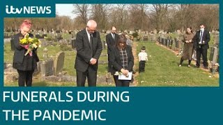 Funerals during the Coronavirus pandemic  ITV News [upl. by Thebazile]