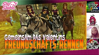 Star Stable Spezial Gemeinsam beim Valentins Freundschafts  Rennen  deutsch Aida  Capri  Jessi [upl. by Kendall521]