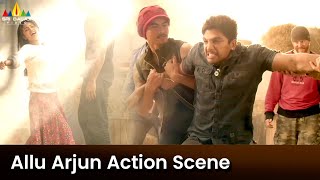 Iddarammayilatho Movie Interval Fight Scene  Telugu Action Scenes  Allu Arjun  Amala Paul [upl. by Halonna929]