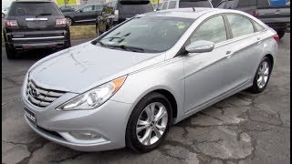 SOLD 2012 Hyundai Sonata Limited Walkaround Start up Tour and Overview [upl. by Lavern18]