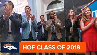 HOF Finalists Celebrate Start of Selection Weekend  Denver Broncos [upl. by Jola]