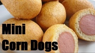 How to Make Mini Corn Dogs [upl. by Adroj]