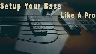 Setting Up Your Bass Like a Pro Fender Jazz Bass Edition [upl. by Nryhtak]