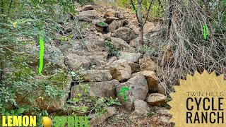 CUTTING IN MY NEW TRAIL LEMON 🍋 SPRITE AT TWIN HILLS CYCLE RANCH hardenduro enduro trail [upl. by Broucek]