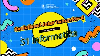 Sosialisasi Penjaluran Tahun Ke4 Program Sarjana [upl. by Lennor670]