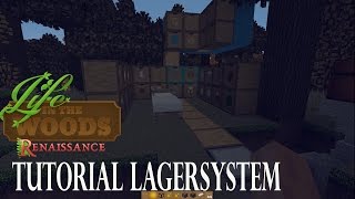 Tutorial Minecraft automatisches Lagersystem mit Schubladen Hopper Duct Drawer und Controller [upl. by Aeet]