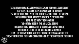 Eminem  GNAT Fast Verse Lyrics  MTBMB Side B [upl. by Anailli]