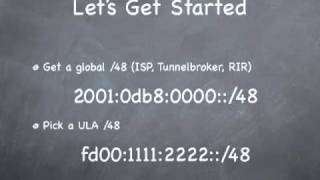 IPv6 Address Planing How to Survive without NAT [upl. by Annavoeg]