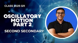 Oscillatory motion part 2  Second Secondary 2025 [upl. by Aicnarf431]