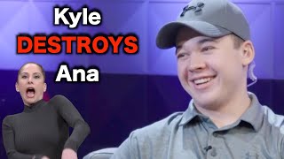 Kyle Rittenhouse Laughs At Ana Kasparian [upl. by Ah]