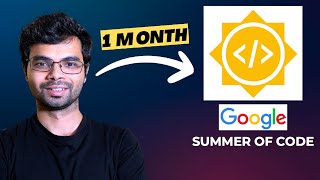 How I cracked GSoC in 1 month  Google Summer of Code [upl. by Ribal718]