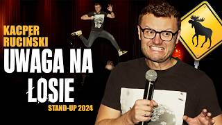 Kacper Ruciński  quotUWAGA NA ŁOSIEquot  całe nagranie 2024 standup [upl. by Sulihpoeht]