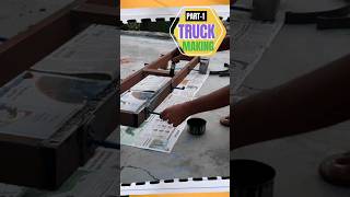 Mini Petrol Engine Truck Making shorts [upl. by Figueroa6]