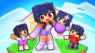 Having APHMAU KIDS in Minecraft [upl. by Frasquito]