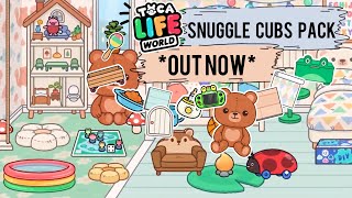 SNUGGLE CUBS FURNITURE PACK OUT NOW  Home designer pack  Toca Life [upl. by Bosch]