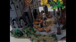 Lego LotR Rivendell 10316 part 04 in 4K [upl. by Tracy]