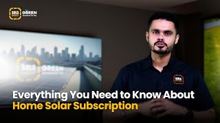 Everything you need to know about HOME SOLAR SUBSCRIPTION  SOLS ENERGY [upl. by Anidnamra]