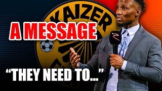 Teko Modise Sends A Strong Message To Kaizer Chief DStv PREMIERSHIP [upl. by Lenni485]