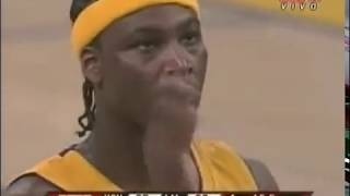 KWAME BROWN said quotnot in my housequot to YAO MING Kobe with an amazing shot 30032007 [upl. by Axela586]