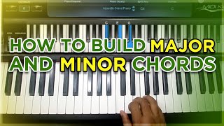 How To Build Major And Minor Chords In 60 Seconds [upl. by Norrahc556]