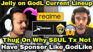 Why S8UL Tx Not Have Sponsers Like GodLike 😮Jelly On Why Coach Analyst Left amp GodL Current Lineup [upl. by Secnarf]