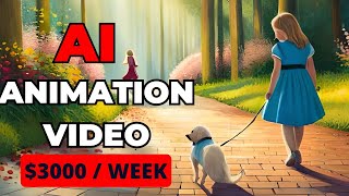 How to Make an Animated Cartoon Video With AI  AI Animation Tools [upl. by Iruj]