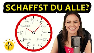 Schaffst du ALLE – Dann bist DU ein Mathe Nerd 🤓 [upl. by Donal]